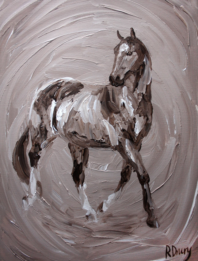 Horse Study 01 - Original Painting