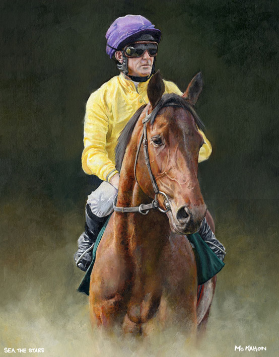 Sea the Stars and Mick Kinane Limited Edition Horse Racing Print by ...