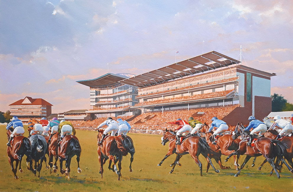 FLYING COLOURS - The Knavesmire, York Limited Edition Horse Racing ...